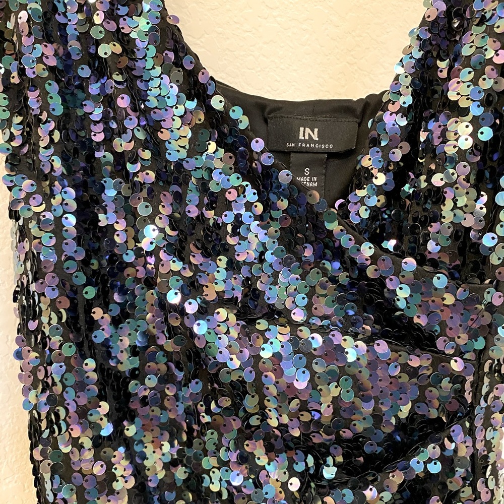 Sequence mini dress